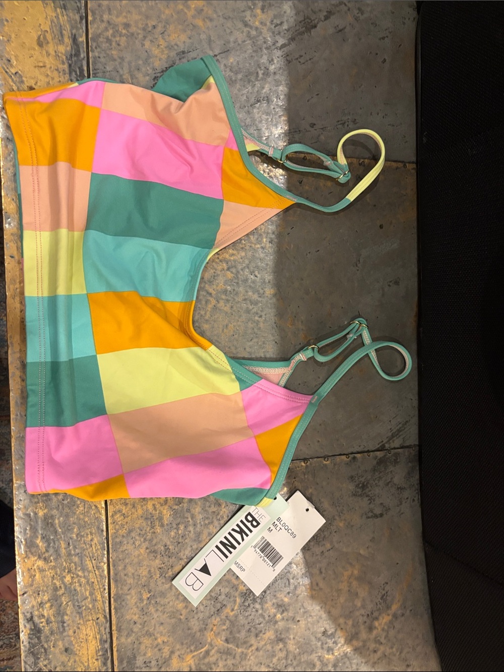 The Bikini Lab Swim Crop Top
